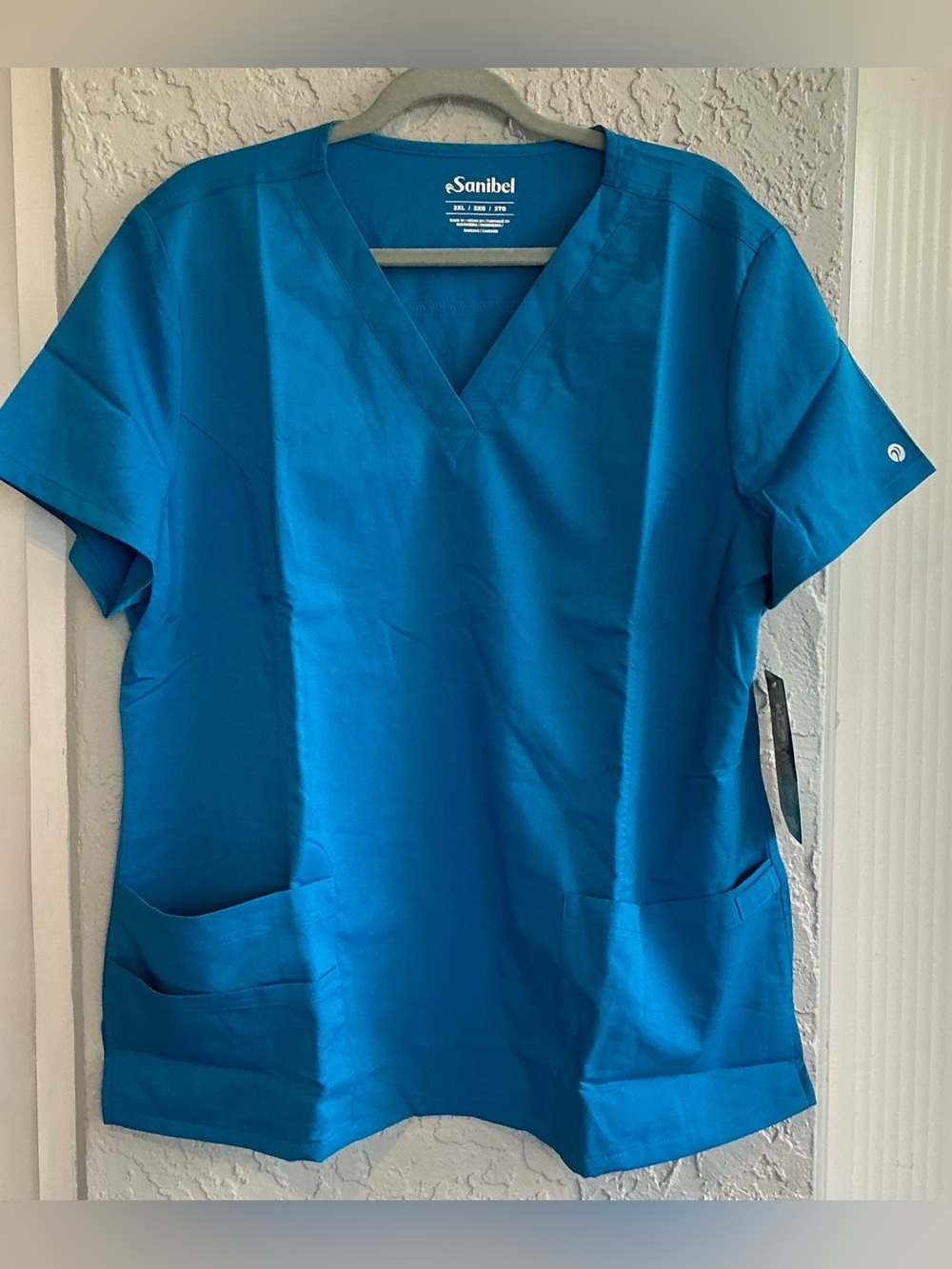 Sanibel Women's V-Neck Medical Scrub Top